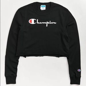 Women’s champion crop long-sleeve t-shirt
